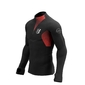 Compressport Winter Trail Postural Hardloopshirt Lange Mouwen Zwart Heren