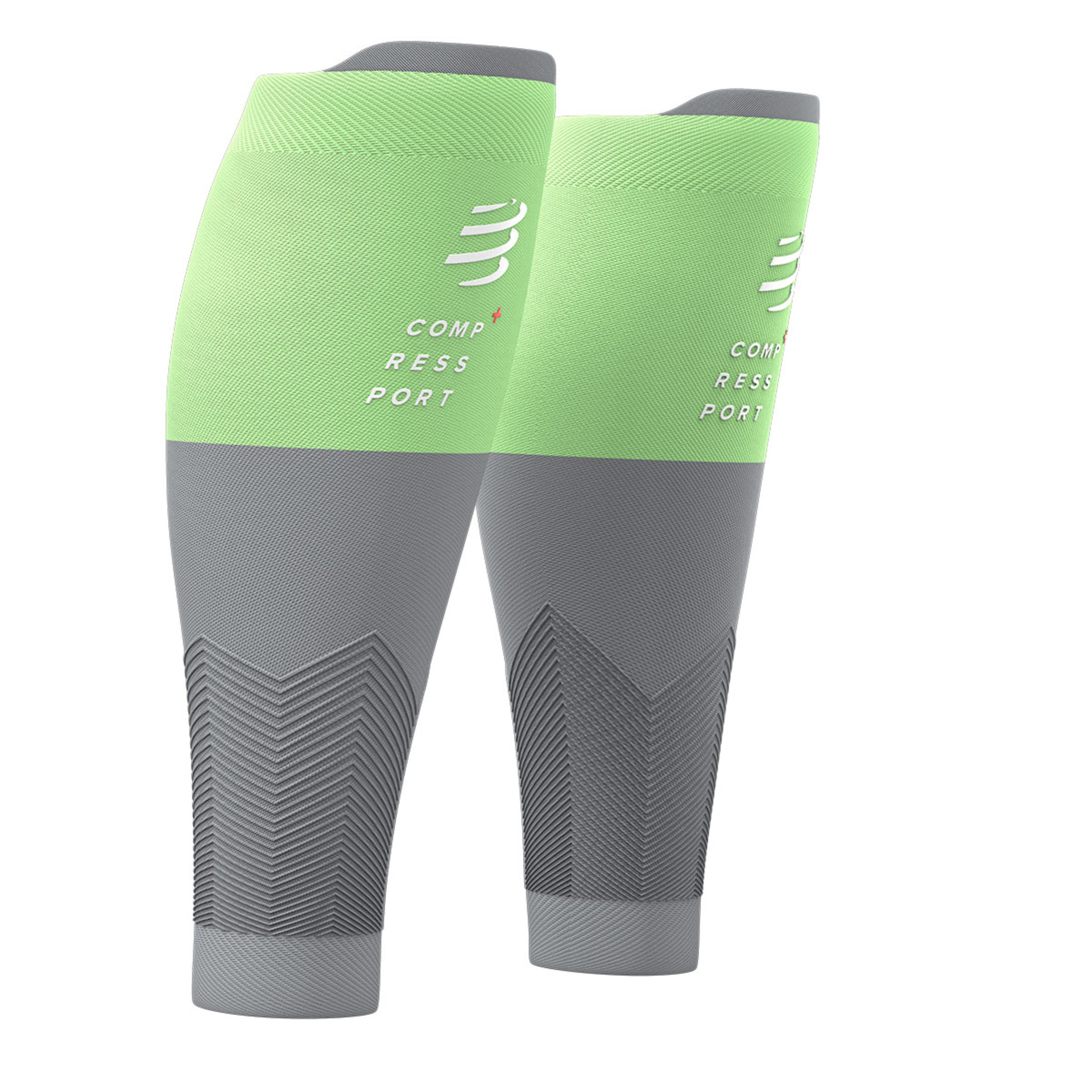 Compressport R2v2 Compressie Tubes Lichtgroen/Grijs