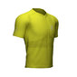 Compressport Trail Half-Zip Fitted Hardloopshirt Korte Mouwen Limegroen Heren