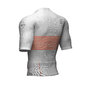 Compressport Tri Postural Top Korte Mouwen Wit/Oranje Heren