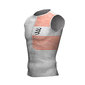Compressport Tri Postural Tank Top Wit/Oranje Heren
