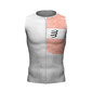 Compressport Tri Postural Tank Top Wit/Oranje Heren