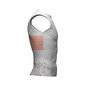 Compressport Tri Postural Tank Top Wit/Oranje Heren