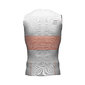 Compressport Tri Postural Tank Top Wit/Oranje Heren