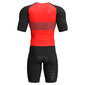 Compressport Aero Trisuit Korte Mouwen Zwart/Rood Heren