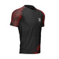 Compressport Racing Hardloopshirt Korte Mouwen Zwart/Rood Heren