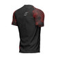 Compressport Racing Hardloopshirt Korte Mouwen Zwart/Rood Heren