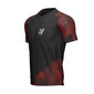 Compressport Racing Hardloopshirt Korte Mouwen Zwart/Rood Heren