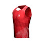 Compressport Pro Racing Hardloopshirt Zonder Mouwen Rood/Wit
