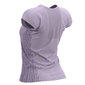 Compressport Performance Hardloopshirt Korte Mouwen Lila/Paars Dames