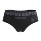 Compressport Seamless Boxer Zwart/Grijs Dames