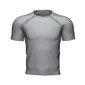 Compressport Training Hardloopshirt Korte Mouwen Grijs Heren
