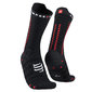 Compressport Pro Racing v4.0 Ultralight Bike Compressiesokken Zwart/Rood