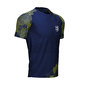 Compressport Racing Hardloopshirt Korte Mouwen Blauw/Fluo Groen Heren