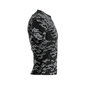 Compressport Training Hardloopshirt Korte Mouwen Zwart Camo Heren