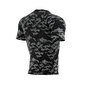 Compressport Training Hardloopshirt Korte Mouwen Zwart Camo Heren