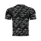 Compressport Training Hardloopshirt Korte Mouwen Zwart Camo Heren