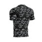 Compressport Training Hardloopshirt Korte Mouwen Zwart Camo Heren