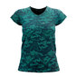 Compressport Training Hardloopshirt Korte Mouwen Lichtblauw Camo Dames