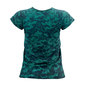 Compressport Training Hardloopshirt Korte Mouwen Lichtblauw Camo Dames