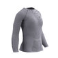 Compressport On/Off Thermoshirt Lange Mouwen Grijs Dames