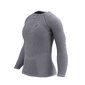 Compressport On/Off Thermoshirt Lange Mouwen Grijs Dames