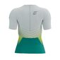 Compressport Tri Postural Aero Triathlon Shirt Korte Mouwen Wit/Groen Dames