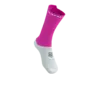 Compressport Pro Racing v4.0 Bike Compressiesokken Wit/Neon Roze/Zwart