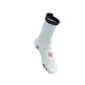 Compressport Pro Racing v4.0 Run High Compressiesokken Wit/Blauw/Rood