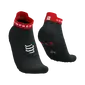 Compressport Pro Racing v4.0 Run Low Compressiesokken Zwart/Rood/Wit
