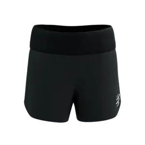 Compressport Performance Hardloopbroek Kort Zwart Dames