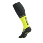 Compressport Full Socks Winter Run Compressiesokken Zwart/Geel