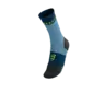 Compressport Pro Racing Winter Trail Compressiesokken Blauw/Groen