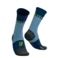 Compressport Pro Racing Winter Trail Compressiesokken Blauw/Groen