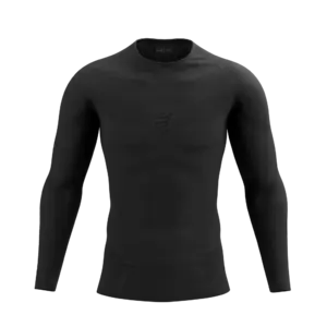 Compressport On/Off Thermoshirt Lange Mouwen Zwart Heren