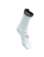 Compressport Pro Racing v4.0 Ultralight Run High Compressiesokken Wit/Rood/Zwart