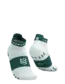 Compressport Pro Racing v4.0 Run Low Compressiesokken Wit/Groen