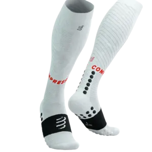 Compressport Full Socks Recovery 2.0 Compressiesokken Wit/Zwart