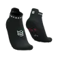 Compressport Pro Racing v4.0 Run Low Compressiesokken Zwart/Wit