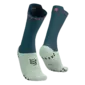 Compressport Pro Racing v4.0 Bike Compressiesokken Blauw/Wit/Fluo Rood