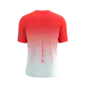 Compressport Performance Hardloopshirt Korte Mouwen Fluo Rood/Wit Heren