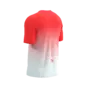 Compressport Performance Hardloopshirt Korte Mouwen Fluo Rood/Wit Heren
