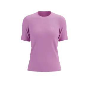 Compressport Performance Hardloopshirt Korte Mouwen Paars Dames