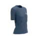 Compressport Performance Hardloopshirt Korte Mouwen Blauw Dames