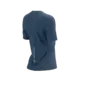 Compressport Performance Hardloopshirt Korte Mouwen Blauw Dames