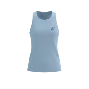 Compressport Performance Hardloop Singlet Blauw Dames