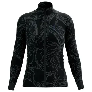 Compressport Hurricane Windproof Aurora Hardloopjack Zwart/Aurora Dames