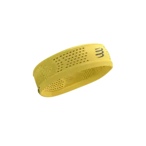 Compressport Thin Headband On/Off Geel