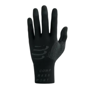 Compressport 3D Thermo Hardloop Handschoenen Zwart/Grijs