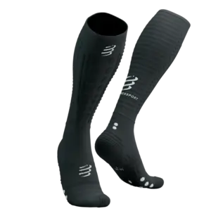 Compressport Full Aero Sokken Zwart/Wit
